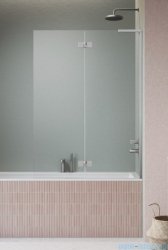Radaway Essenza 8 SL Brushed Nickel PND II parawan nawannowy 110cm prawy szczotkowany nikiel/przejrzyste 10500110-91-01R