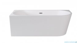Besco Zoya 150x75cm wanna asymetryczna z obudową lewa + syfon #WAS-150-ZL