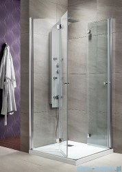 Radaway KDD-B kabina prysznicowa Eos 90x90 szkło przejrzyste + brodzik Delos C + syfon 37303-01-01N