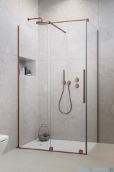 Radaway Furo Kdj Brushed Copper kabina 120x80cm lewa szczotkowana miedź 10104622-93-01L/10110580-01-01/10113080-01-01