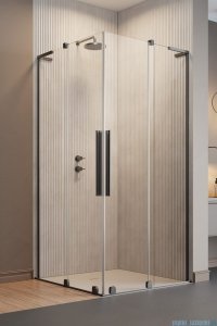 Radaway Furo SL Brushed GunMetal KDD kabina 90x100cm szczotkowany grafit 10305090-92-01L/10305100-92-01R
