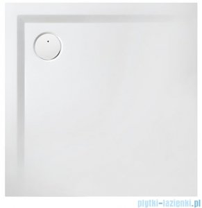 Sanplast Space Mineral B-M/SPACE brodzik kwadratowy 100x100x1,5 cm biały 645-290-0041-01-000