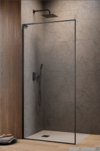 Radaway Modo F SL Brushed Gunmetal II kabina Walk-in 95x201,6cm lewa Szczotkowany Grafit szkło przejrzyste 10419095-92-01L