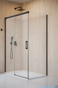 Radaway Idea Black 8 Kdj kabina 130x100cm lewa czarny mat/szkło przejrzyste  10340670-54-01L/10350603-01-01/10360100-01-01R