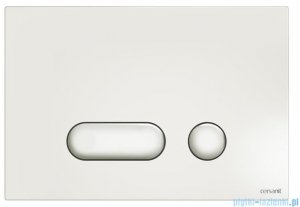 Cersanit Intera przycisk spłukujący 2-funkcyjny biały S97-019