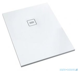 Schedpol Schedline Protos Smooth White  brodzik półokrągły 140x80x3,5cm 3SP.P1P-80140-M1