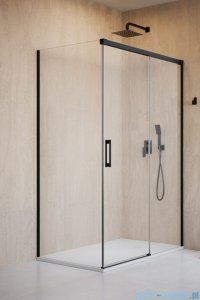 Radaway Idea Black 8 Kdj kabina 140x80cm prawa czarny mat/szkło przejrzyste 10340720-54-01R/10350653-01-01/10360080-01-01L