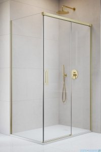 Radaway Idea 8 Kdj Brushed Gold kabina 140x75cm prawa szczotkowane złoto 10340720-99-01R/10350653-01-01/10360075-01-01L