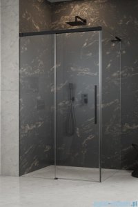 Radaway Idea 8 QL Black Kdj kabina 100x90cm lewa czarny mat/szkło przejrzyste 10550517-54-01L/10350453-01-01/10360090-01-01R