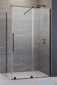 Radaway Furo Black Kdj kabina 150x120cm prawa szkło przejrzyste 10104772-54-01R/10110730-01-01/10113120-01-01