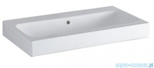 Geberit iCon Umywalka ścienna bez otworu na baterię z przelewem 75 x 48,5 cm KeraTect 124078600