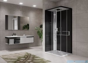 Novellini Glax 2 2.0 kabina z hydromasażem 100x70 lewa biała G22A197ST1-1UH