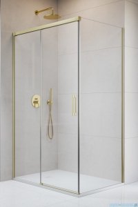 Radaway Idea 8 Kdj Brushed Gold kabina 150x120cm lewa szczotkowane złoto 10340770-99-01L/10350703-01-01/10360120-01-01R