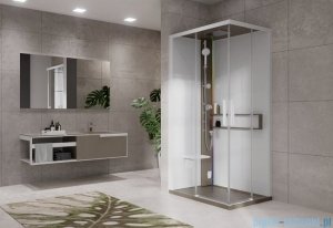 Novellini Glax 2 2.0 kabina masażowo-parowa 90x70 lewa corda G22A9079SM5-1TU
