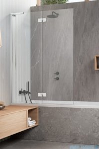 Radaway Essenza 8 SL PND II parawan nawannowy 140cm lewy chrom połysk/przejrzyste 10500140-01-01L