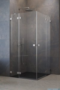 Radaway Essenza Pro Brushed Nickel Kdd kabina 80x80cm szczotkowany nikiel 10096080-91-01L/10096080-91-01R 