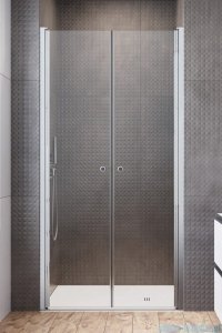 Radaway Eos DWD drzwi prysznicowe 80 przejrzyste 137713-01-01