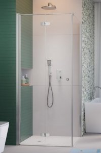 Radaway Fuenta Kdj B kabina 80x120cm lewa chrom połysk szkło przejrzyste 1384081-01-01L/1384054-01-01