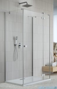 Radaway Essenza Brushed Nickel Kdj+S kabina 75x80x75cm prawa szczotkowany nikiel 1384049-01-01/1385021-91-01R/1384049-01-01