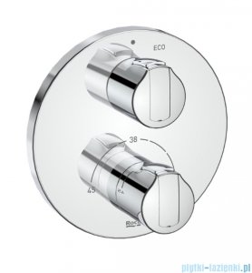 Roca T-1000 bateria prysznicowa termostatyczna podtynkowa Chrom  A5A2E09C00