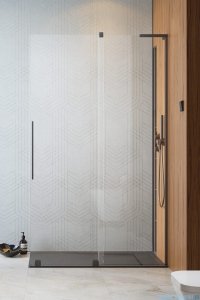 Radaway Furo SL Brushed GunMetal kabina Walk-in 80x200cm prawa szczotkowany grafit 10306438-92-01R/10110394-01-01