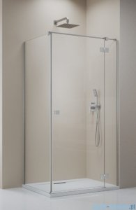 Radaway Essenza 8 Brushed Nickel Kdj kabina 110x80cm prawa szczotkowany nikiel 10480712-01-01R/10470337-91-01R/10113080-01-01