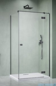 Radaway Essenza 8 Brushed GunMetal Kdj kabina 100x90cm prawa szczotkowany grafit 10480612-01-01R/10470337-92-01R/10113090-01-01