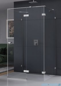 New Trendy Eventa kabina prysznicowa przyścienna 90x90x200 cm przejrzyste Prawa EXK-4580