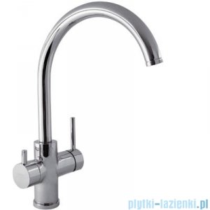 Tres Ecosmosis Bateria zlewozmywakowa stojąca kolor chrom 03035501
