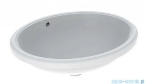 Geberit VariForm Umywalka z przelewem 56x46cm szkliwiony spód 500.753.01.2
