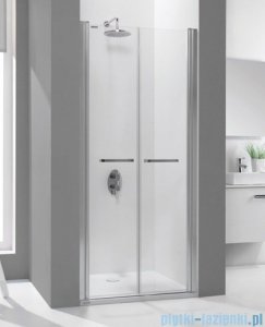Sanplast drzwi skrzydłowe wahadłowe DD/PRIII 90x195 cm przejrzyste 600-073-0930-38-401