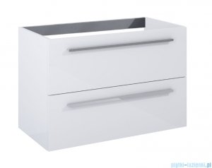 Roca Kwadro szafka 80x38x53 cm biały połysk A857970806