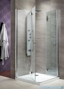 Eos KDD-B Radaway kabina prysznicowa 100x100 szkło przejrzyste 37323-01-01N