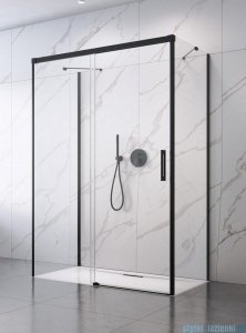 Radaway Idea Black Kdj+s kabina prysznicowa 80x140x80 lewa czarny mat/szkło przejrzyste 10116140-54-01L/387051-54-01R/10117080-01-01