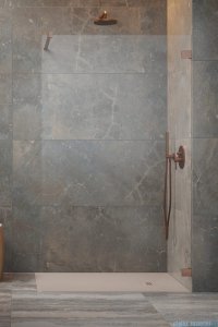 Radaway Essenza Pro Brushed Copper 100x200 kabina Walk-in szczotkowana miedź 10103100-93-01
