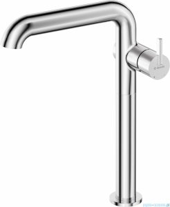 Deante SILIA Bateria umywalkowa wysoka z prostokątną wylewką chrom BQS 024K