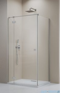 Radaway Essenza 8 Brushed Nickel Kdj kabina 120x110cm lewa szczotkowany nikiel 10480812-01-01L/10470337-91-01L/10113110-01-01