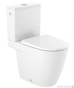 Roca Ona Rimless miska do kompaktu biały SUPERGLAZE  A342687S00