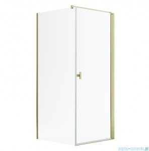 Radaway Nes Kdj I Gold kabina 90x80cm prawa złoty połysk 10022090-09-01R/10039080-01-01