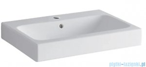 Geberit iCon Umywalka ścienna z otworem na baterię z przelewem 60x48 cm KeraTect 124060600