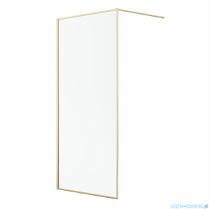 Radaway Modo F II Gold kabina Walk-in 65x201cm Złoty połysk szkło przejrzyste 10409065-09-01