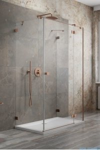 Radaway Essenza Pro Brushed Copper Kdj+S kabina 100x90x100cm prawa szczotkowana miedź 10097390-93-01R/10098100-01-01/10098100-01-01