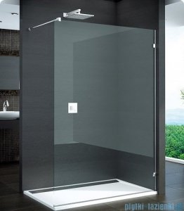 SanSwiss Pur PDT4 kabina Walk-in 100-160cm profil chrom szkło Pas satynowy Prawa PDT4DSM41051