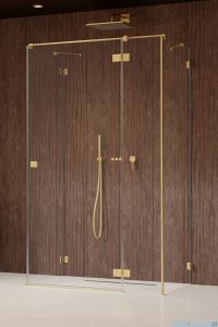 Radaway Essenza Pro Brushed Gold Kdj+S kabina 80x100x80cm prawa szczotkowane złoto 10097310-99-01R/10098080-01-01/10098080-01-01