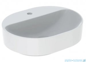 Geberit VariForm Umywalka owalna z półką, bez przelewu 50x40cm 500.776.01.2