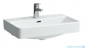 Laufen Pro S Compacto umywalka ścienna z otworem 60x38cm biała H8189590001041