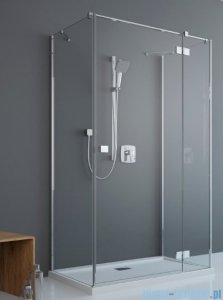 Radaway Essenza New Kdj+S kabina 90x90x90cm prawa szkło przejrzyste + brodzik Doros C + syfon