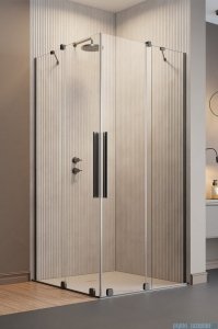 Radaway Furo Brushed GunMetal KDD kabina 110x120cm szczotkowany grafit 10105110-92-01L/10105120-92-01R