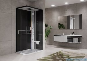 Novellini Glax 2 2.0 kabina masażowo-parowa 80x80 biała  G22A80M5-1UH