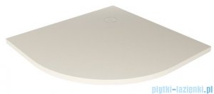 New Trendy Nex Shade brodzik konglomeratowy półokrągły 90x90x3,5 cm beżowy B-0482